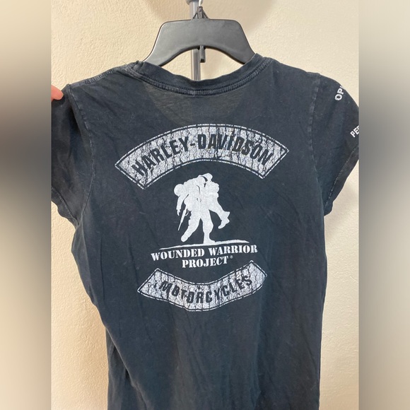 HARLEY DAVIDSON || Wounded warrior project t shirt - Picture 8 of 8